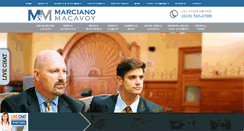 Desktop Screenshot of marcianolegal.com